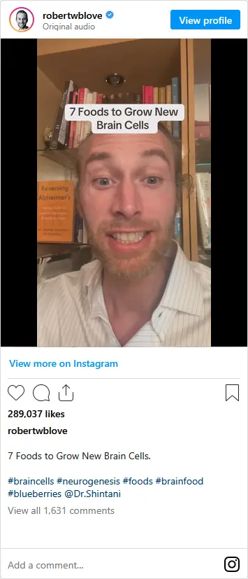 7 Foods to Grow New Brain Cells